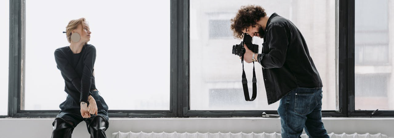 Fotoshooting zum Perspektivwechsel im Business – neue Blickwinkel, Fokus, Handeln und Chancen erkennen